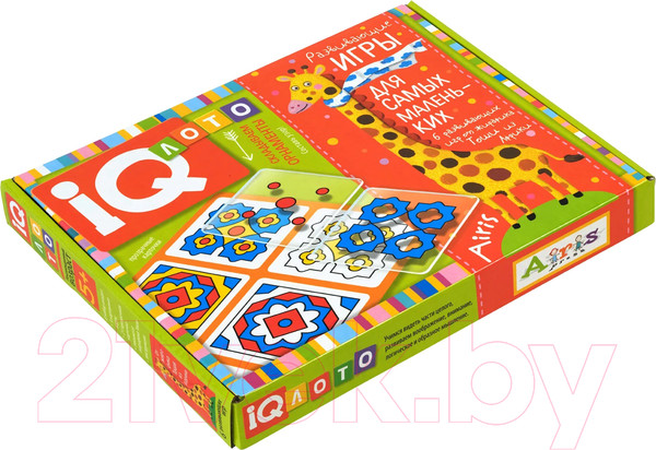 Изображение товара Развивающая игра Айрис-пресс Лото для малышей. Складываем орнаменты