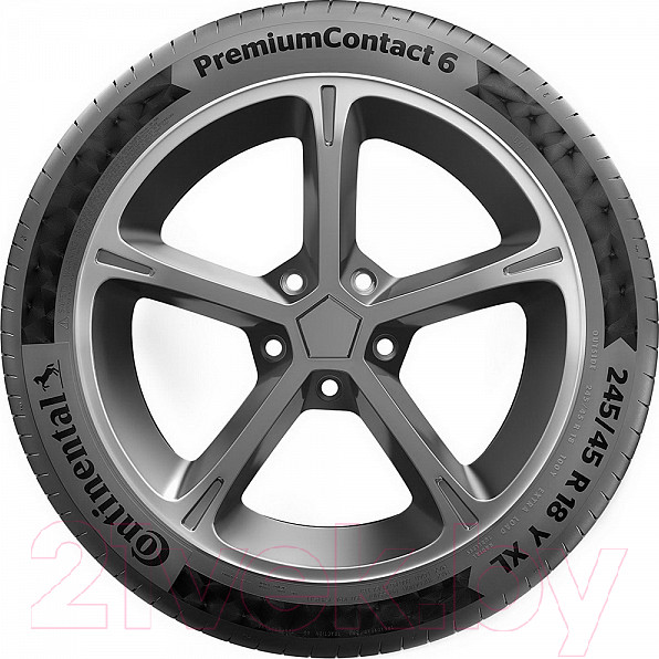 Изображение товара Летняя шина Continental PremiumContact 6 225/50R18 95W Run-Flat BMW