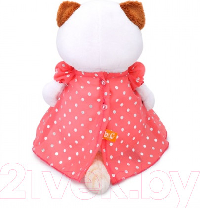 Изображение товара Мягкая игрушка Budi Basa Кошечка Ли-Ли в платье в горошек / LK24-043