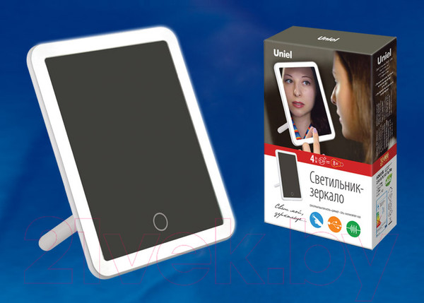 Изображение товара Зеркало косметическое Uniel TLD-591 / UL-00002759 (белый)