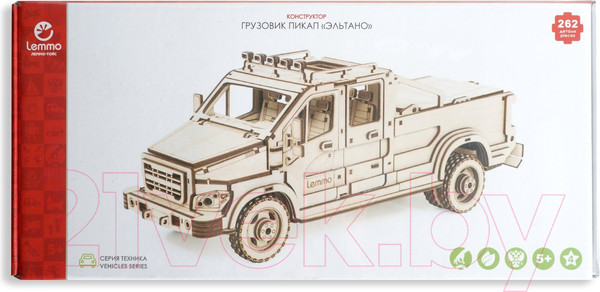 Изображение товара Автомобиль игрушечный Lemmo Пикап Эльтано / 01-44