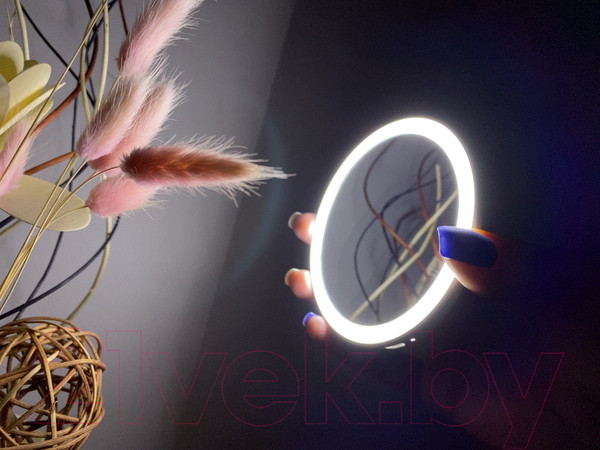 Изображение товара Зеркало карманное Uniel ULK-F73 / UL-00007899 (с подсветкой)