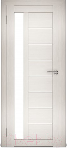 Изображение товара Дверь межкомнатная Юни Амати 04 80x200 (белое стекло/сканди классик)