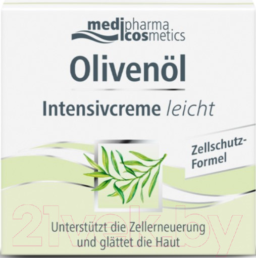 Изображение товара Крем для лица Medipharma Cosmetics Olivenol интенсив легкий (50мл)