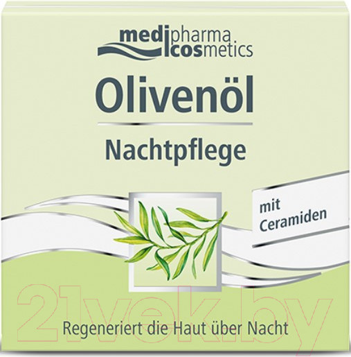 Изображение товара Крем для лица Medipharma Cosmetics Olivenol ночной (50мл)