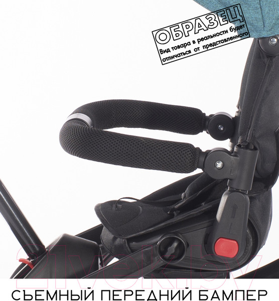 Изображение товара Трехколесный велосипед с ручкой Lorelli Jaguar Eva Black Yellow / 10050292101