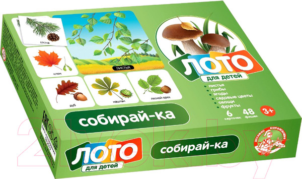 Изображение товара Развивающая игра Десятое королевство Собирай-ка / 00077