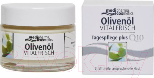 Изображение товара Крем для лица Medipharma Cosmetics Olivenol Vitalfrisch дневной против морщин (50мл)