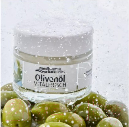 Изображение товара Крем для лица Medipharma Cosmetics Olivenol Vitalfrisch дневной против морщин (50мл)