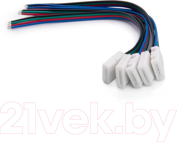 Изображение товара Коннектор для светодиодной ленты Elektrostandard Бегущая волна гибкий односторонний (5pkt)