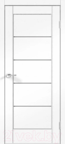 Изображение товара Дверь межкомнатная Velldoris SoftTouch Premier 1 90x200 (ясень белый структурный/мателюкс)