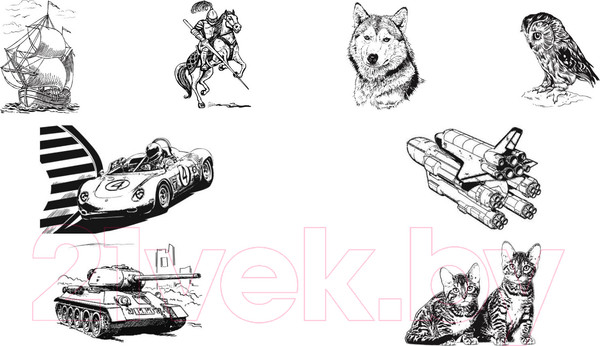 Изображение товара Набор досок для выжигания Десятое королевство Мастер / 01725