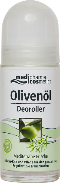 Изображение товара Дезодорант шариковый Medipharma Cosmetics Olivenol Средиземноморская свежесть (50мл)
