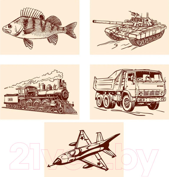 Изображение товара Набор досок для выжигания Десятое королевство Подарок своими руками папе / 01733