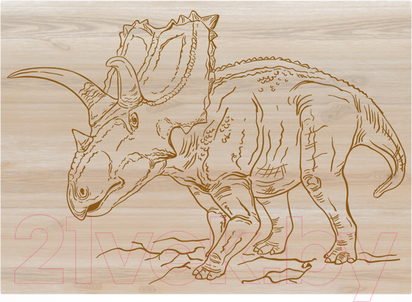 Изображение товара Набор досок для выжигания Десятое королевство Динозавры / 02744