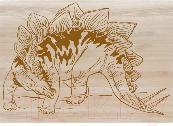 Изображение товара Набор досок для выжигания Десятое королевство Динозавры / 02744