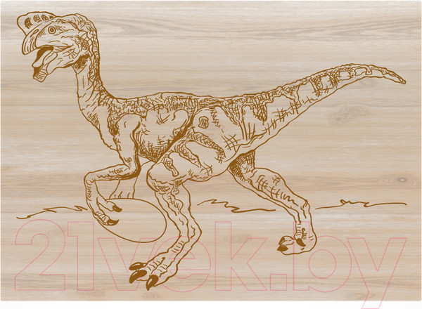 Изображение товара Набор досок для выжигания Десятое королевство Динозавры / 02744