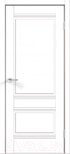 Изображение товара Дверь межкомнатная Velldoris Экошпон Alto 2P 70x200 (белый эмалит)