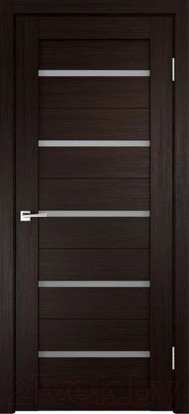 Изображение товара Дверь межкомнатная Velldoris Duplex 60x200 (венге/мателюкс)