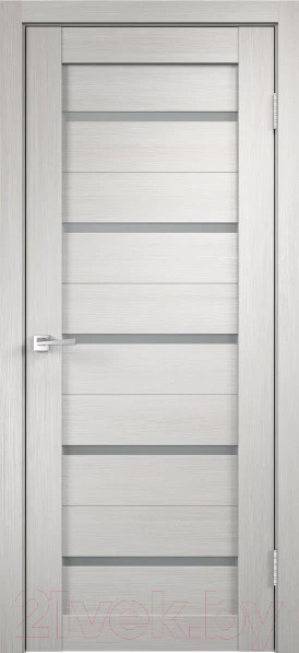 Изображение товара Дверь межкомнатная Velldoris Duplex 60x200 (дуб белый/мателюкс)