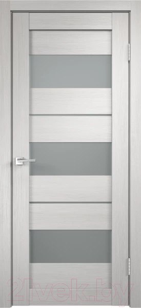 Изображение товара Дверь межкомнатная Velldoris Duplex 12 90x200 (дуб белый/мателюкс)