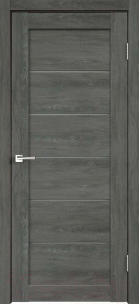 Изображение товара Дверь межкомнатная Velldoris Linea 1 70x200 (дуб шале графит/мателюкс)