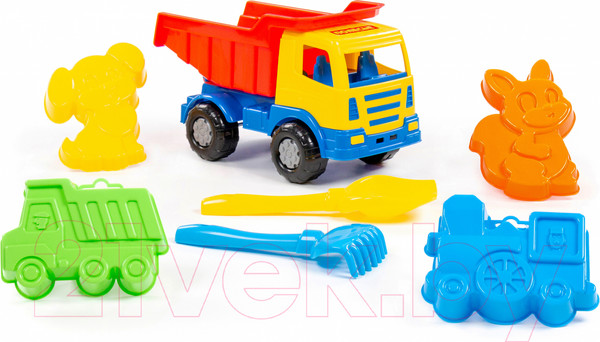 Изображение товара Набор игрушек для песочницы Полесье Мираж №184 / 9073