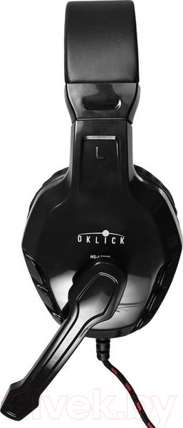 Изображение товара Наушники-гарнитура Оклик HS-L320G Phoenix (черный/красный)