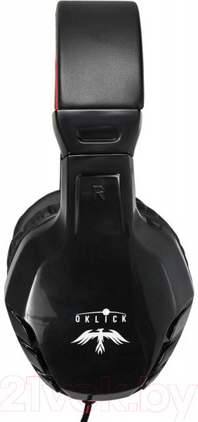Изображение товара Наушники-гарнитура Оклик HS-L320G Phoenix (черный/красный)