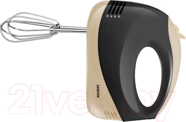 Изображение товара Миксер ручной Centek CT-1127 (черный/бежевый)