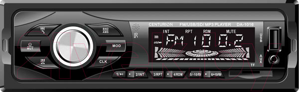 Изображение товара Бездисковая автомагнитола Centurion DA-1016