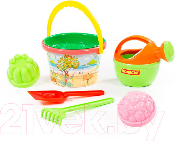 Изображение товара Набор игрушек для песочницы Полесье №224 / 0658