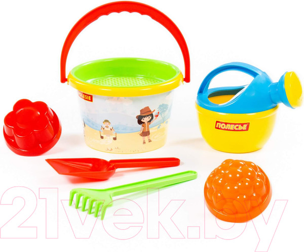 Изображение товара Набор игрушек для песочницы Полесье №224 / 0658