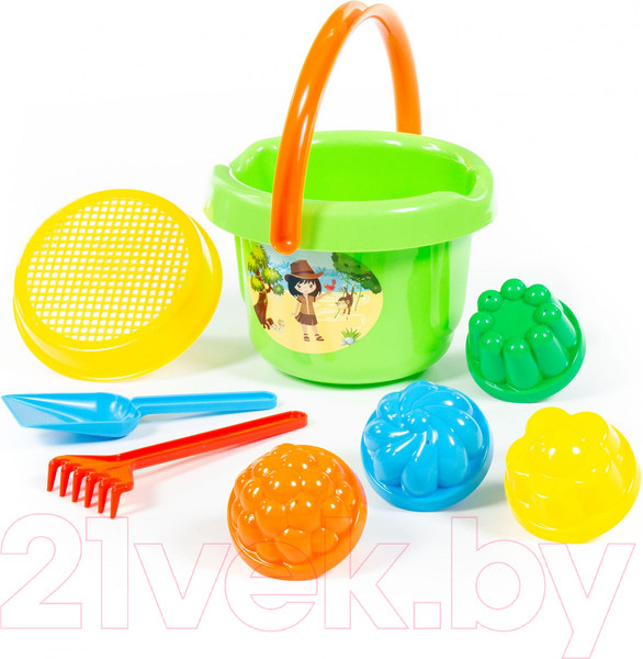 Изображение товара Набор игрушек для песочницы Полесье №10 / 0989