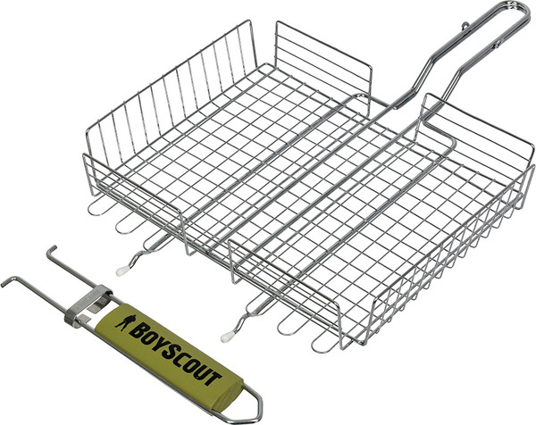 Изображение товара Решетка для мангала Boyscout Универсальная со съемной ручкой / 61532