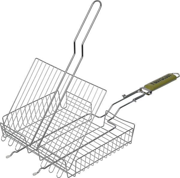 Изображение товара Решетка для мангала Boyscout Универсальная со съемной ручкой / 61532