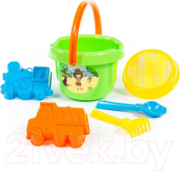 Изображение товара Набор игрушек для песочницы Полесье №34 / 2266