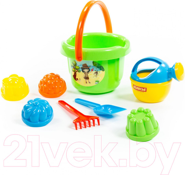 Изображение товара Набор игрушек для песочницы Полесье №209 / 4405