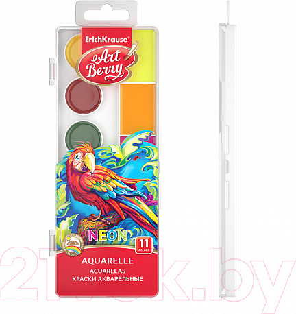 Изображение товара Акварельные краски Erich Krause ArtBerry Neon / 53406