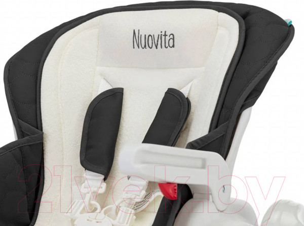 Изображение товара Стульчик для кормления Nuovita Tutela (черный с тиснением)