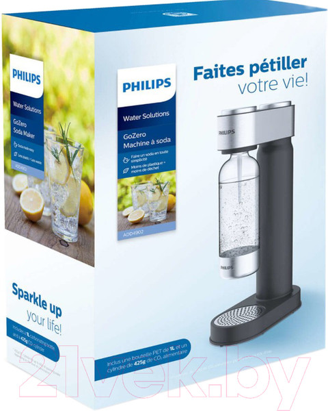 Изображение товара Сифон для газирования воды Philips ADD4902BK/10