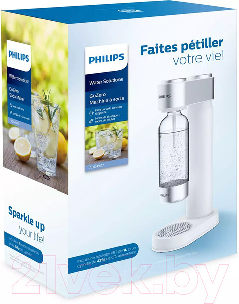 Изображение товара Сифон для газирования воды Philips ADD4902WH/10