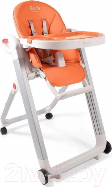 Изображение товара Стульчик для кормления Nuovita Futuro Bianco (оранжевый)