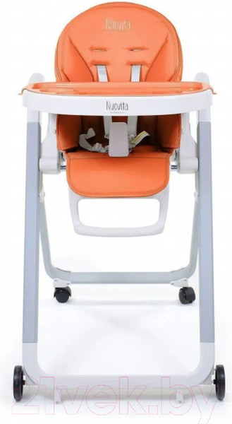Изображение товара Стульчик для кормления Nuovita Futuro Bianco (оранжевый)
