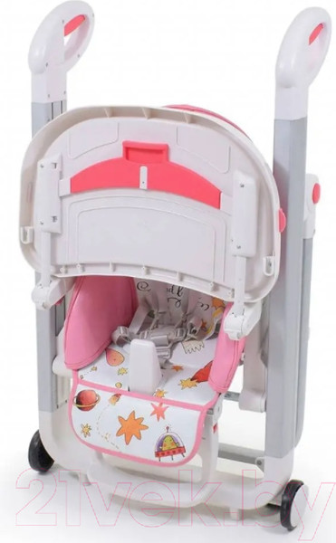Изображение товара Стульчик для кормления Nuovita Futuro Bianco (розовый космос)