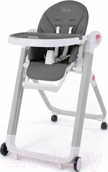 Изображение товара Стульчик для кормления Nuovita Futuro Bianco (темно-серый)