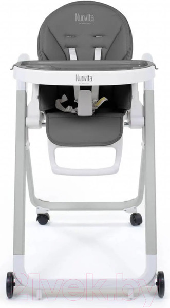 Изображение товара Стульчик для кормления Nuovita Futuro Bianco (темно-серый)