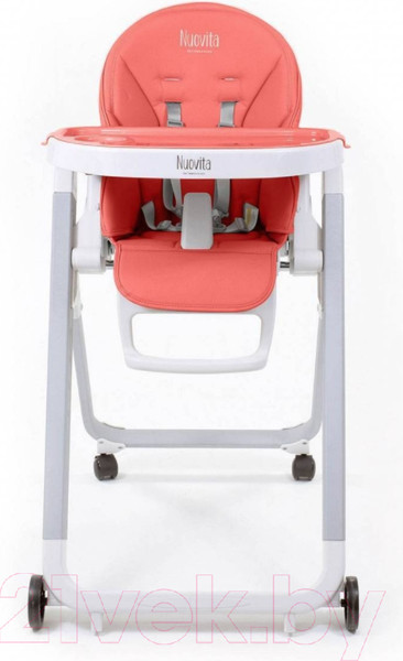 Изображение товара Стульчик для кормления Nuovita Futuro Senso Bianco (коралловый)