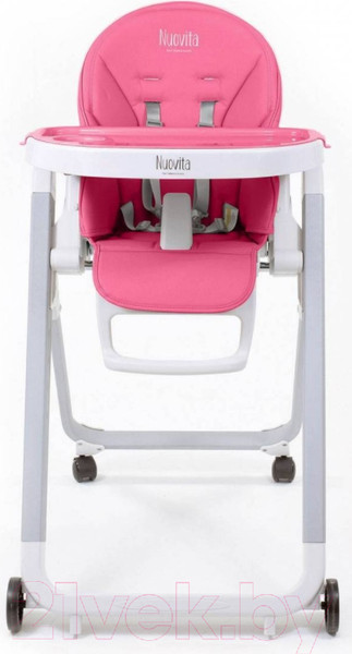 Изображение товара Стульчик для кормления Nuovita Futuro Senso Bianco (малиновый)