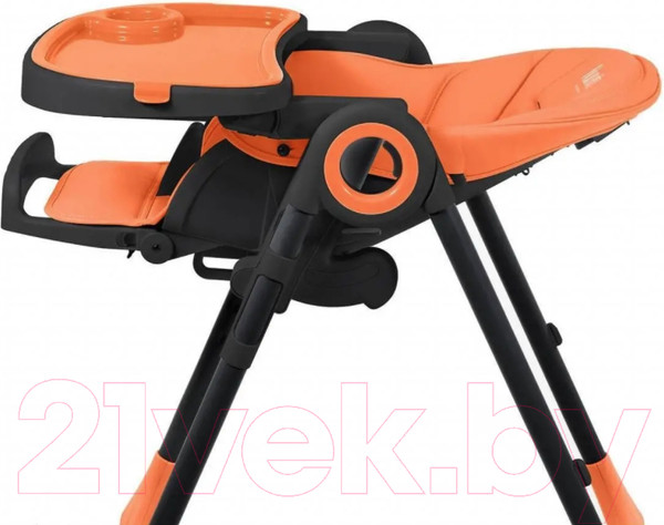 Изображение товара Стульчик для кормления Nuovita Lembo (оранжевый/черный)